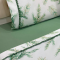 Jogo Cama Queen Percal 300 Fios Toque Macio Confort Print 04 Peças - Alecrim