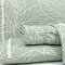Jogo Cama Queen Percal 300 Fios Toque Macio Confort Print 04 Peças - Menta
