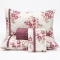 Jogo Cama Queen Percal 300 Fios Toque Macio Confort Print 04 Peças - Rosa Malva
