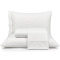 Jogo Cama Queen Percal 400 Fios C/ Ponto Palito Suavit 04 Peças - Branco
