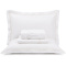 Jogo Cama Queen Toque de Fibra de Bambu 400 Fios Fiori 4 Peças - Branco