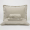 Jogo Cama Queen Toque de Fibra de Bambu 400 Fios Fiori 4 Peças - Champagne