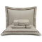 Jogo Cama Queen Toque de Fibra de Bambu 400 Fios Fiori 4 Peças - Champagne