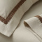 Jogo Cama Queen Toque de Fibra de Bambu 400 Fios Fiori 4 Peças - Champagne