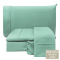 Jogo de Cama Confort Liso Percal 300 Fios Solteiro 03 Peças - Tiffany