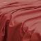 Jogo de Cama Premium Ponto Palito 100% Algodão Queen 04 Peças - Vermelho