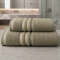 Jogo Toalha Banho e Rosto 450 g/m² 100% Algodão Lumier 2 Peças - Bambu