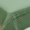 Kit Cobre Leito + Jogo Cama Percal 300 Fios C/ Bordado Inglês Santorini King 07 Peças - Verde Militar