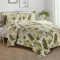 Kit Cobre Leito Percal 300 Fios Toque de Pluma Dupla Face Bold Print Casal 03 Peças - Raphia Fendi