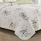 Kit Cobre Leito Percal 300 Fios Toque de Pluma Dupla Face Bold Print Casal 03 Peças - Tulipa Rosê