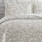 Kit Cobre Leito Premium Jacquard Super Soft Eternity Dupla Face Queen 3 Peças - Caqui