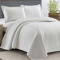 Kit Cobre Leito Premium Jacquard Super Soft Eternity Dupla Face Queen 3 Peças - Off White