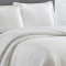 Kit Cobre Leito Premium Jacquard Super Soft Eternity Dupla Face Queen 3 Peças - Off White