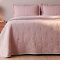 Kit Cobre Leito Queen Percal 300 Fios Bicolor Dupla Face Premium Clássico 03 Peças - Malva