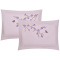 Kit Colcha Casal Bordado Localizado C/ Borboletas 3D Botanique 03 Peças - Lavanda