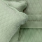 Kit Colcha Casal Efeito Anarrugado C/ Matelassê em Relevo Chanel 03 Peças - Pistache