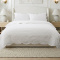 Kit Colcha King Efeito Anarrugado C/ Matelassê em Relevo Chanel 03 Peças - Branco