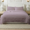 Kit Colcha King Efeito Anarrugado C/ Matelassê em Relevo Chanel 03 Peças - Lavanda