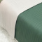 Kit Confort Liso Solteiro 04 peças Cobre Leito Matelassê Costurado + Jogo de Lençol - Esmeralda