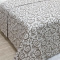 Kit Nature em Jacquard Texturado Queen 03 Peças - Arabesco Caqui