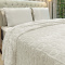 Manta 220 Gramas Queen 2,20m x 2,40m Jacquard C/ Sherpa em Alto Relevo Velvet - Areia