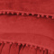 Manta Fleece Queen 3 PÇ Plush Aveludado C/ Pompom Extra Macia - Vermelho