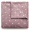 Manta Queen 220 Gramas 2,20m x 2,40m Flannel Soft Poá - Rosa Secret