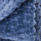 Manta Queen 350 Gramas 2,20m x 2,40m Textura Alto Relevo Prisma - Azul