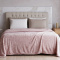 Manta Queen 260 Gramas Soft 2,20m x 2,40m Texturizada Fancy Star - Rose