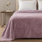 Manta Queen King 240 Gramas 2,20 x 2,40m Jacquard C/ Sherpa Velvet Borboletas - Lavanda
