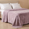 Manta Queen King 240 Gramas 2,20 x 2,40m Jacquard C/ Sherpa Velvet Borboletas - Lavanda