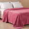 Manta Queen King 240 Gramas 2,20 x 2,40m Jacquard C/ Sherpa Velvet Borboletas - Pink