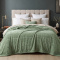 Manta Queen Listrada 180 Gramas Flannel Ultra Soft Paris - Menta