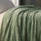 Manta Queen Listrada 180 Gramas Flannel Ultra Soft Paris - Menta