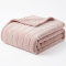 Manta Queen Listrada 180 Gramas Flannel Ultra Soft Paris - Rosê