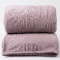 Manta Solteirão Casal 240 Gramas 1,80m x 2,40m Jacquard C/ Sherpa Velvet Borboletas - Lavanda