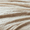 Manta Solteiro 2,20m x 1,60m Plush Texturada em Alto Relevo - Lua e Estrela Bege