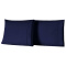 Par de Fronhas Percal 300 Fios Confort Liso - Azul Marinho
