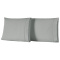 Par de Fronhas Percal 300 Fios Confort Liso - Cinza