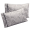 Par de Fronhas Percal 300 Fios Confort Liso - Cinza