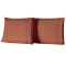 Par de Fronhas Percal 300 Fios Confort Liso - Coral