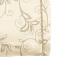 Par de Fronhas Percal 300 Fios Confort Print Estampada - Creme