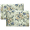 Par de Fronhas Percal 300 Fios Confort Print Estampada - Erva Doce