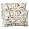 Par de Fronhas Percal 300 Fios Confort Print Estampada - Galhos Caqui