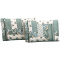 Par de Fronhas Percal 300 Fios Confort Print Estampada - Patchwork Verde