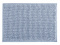 Tapete Bolinha Antiderrapante Cortex  50 x 70  - Azul Claro