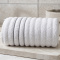 Toalha de Banho 100% Algodão 450 g/m² 0,70cm x 1,40cm Canele Wave 1 Peça - Branco