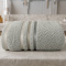 Toalha de Banho 100% Algodão 450 g/m² 0,70cm x 1,40cm Lumier 1 Peça - Capim Cinza