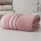 Toalha de Banho 100% Algodão 450 g/m² 0,70cm x 1,40cm Lumier 1 Peça - Rosê
