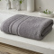 Toalha de Banho 100% Algodão 500 g/m² 0,70cm x 1,40cm Veluto 1 Peça - Chumbo